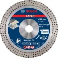 Bosch Disc diamantat Expert HardCeramic 76x10x1.5mm