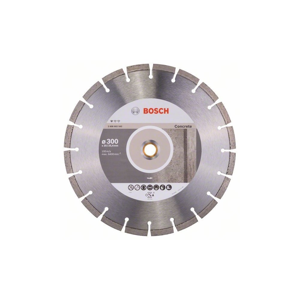Bosch Disc diamantat Standard for Concrete 300x20/25.40x10x 2.8mm
