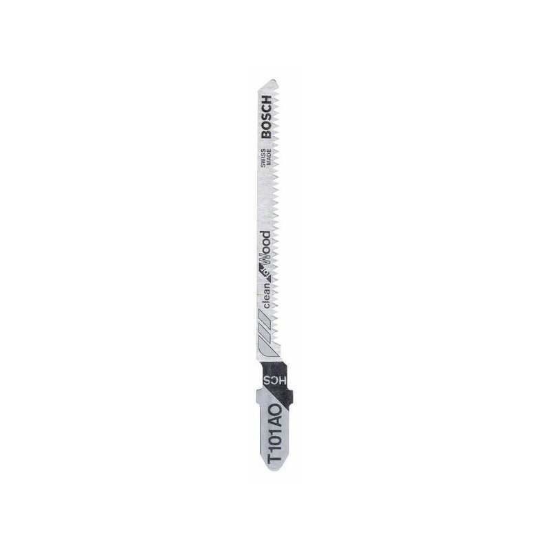 Bosch Set 3 panze ferastrau vertical T 101 AO Clean for Wood, 83mm