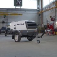 MDVN37K Motocompresor 3600l/min 7 bar Kubota + kit tractare, cu lumini, fara frana