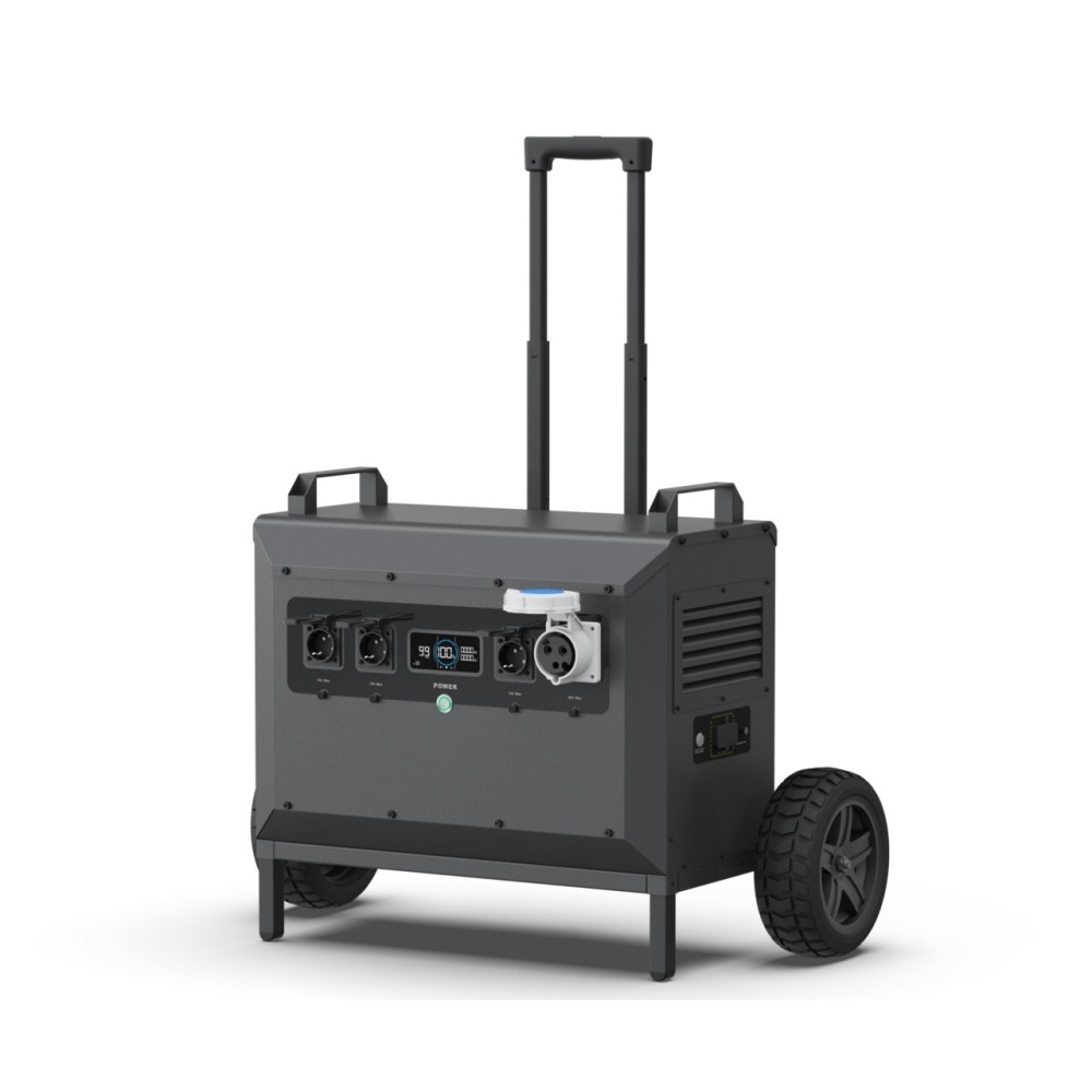 Statie portabila pentru incarcare electrica, acumulator LiFePO4, Solar Power Station - 3600W, 3072Wh - CNO-L3PS