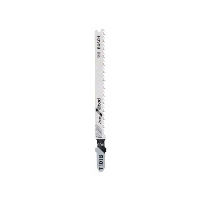 Bosch Set 100 panze ferastrau vertical T 101 B Clean for Wood, 100mm