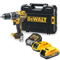 DEWALT DCD796D2-QW Masina de gaurit cu percutie, Li-Ion, 70Nm, brushless + Valiza + 1 acumulatoriLi-Ion, 18V, 2Ah + 1 x acumulta