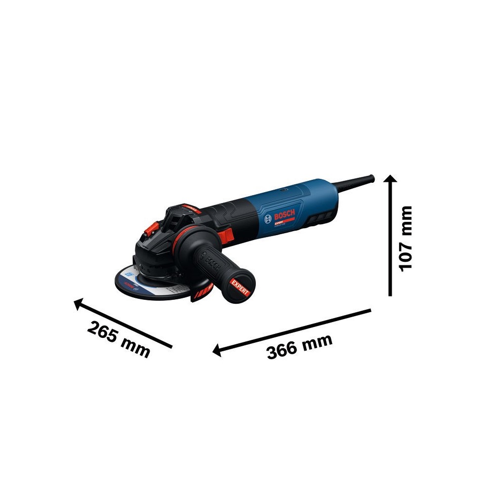 Bosch EXWS20-125SB Polizor unghiular 2000W, M14 + accesorii