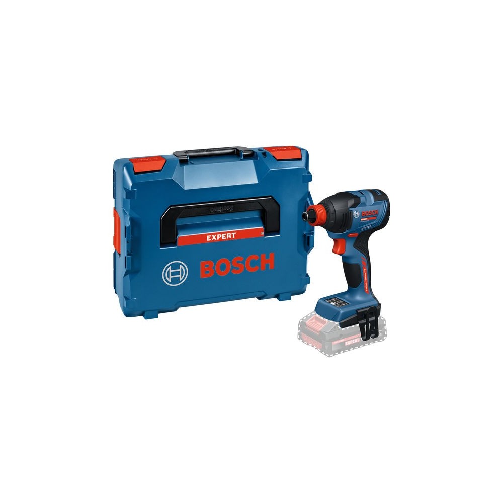 Bosch EXDX18V-210 (solo) Masina de gaurit cu percutie 18V, 210Nm + L-BOXX 1, fara acumulator in set