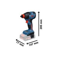 Bosch EXDX18V-210 (solo) Masina de gaurit cu percutie 18V, 210Nm + L-BOXX 1, fara acumulator in set