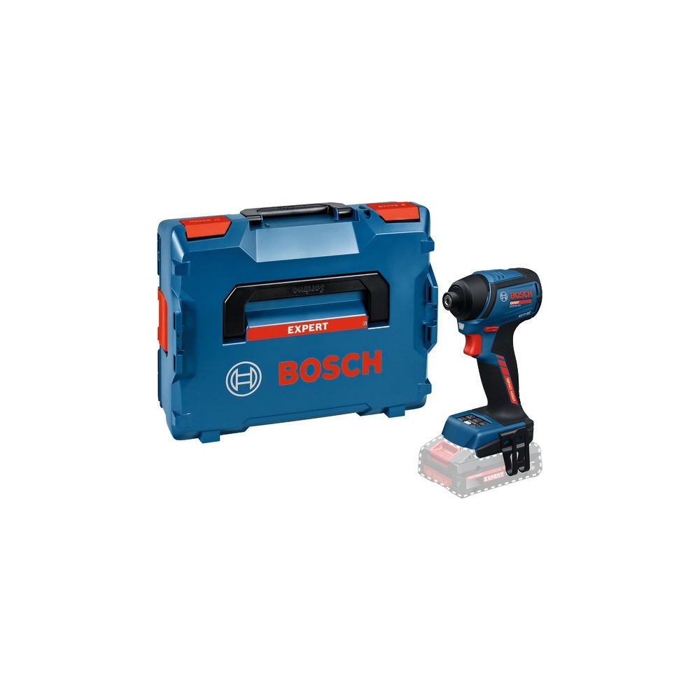 Bosch EXDR18V-230 (solo) Masina de gaurit cu percutie 18V, 230Nm + L-BOXX 1, fara acumulator in set