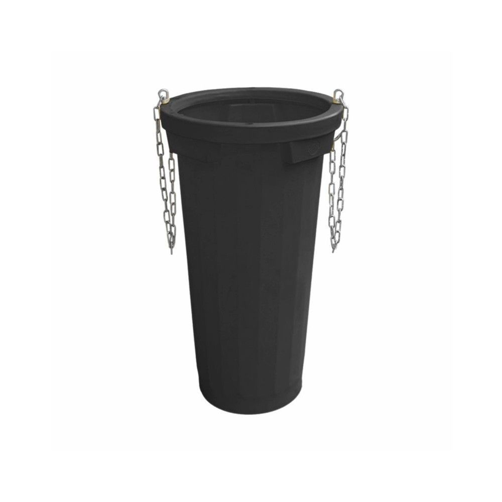 RS Tub standard pentru evacuare deseuri, TEKCNOPLAST (NEGRU)