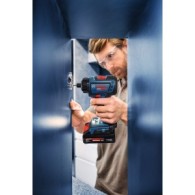 Bosch EXSR18V-90FC Masina de gaurit 18V + 2acumulatori EXBA 18V-40 + incărcător rapid GAL + accesorii + L-BOXX
