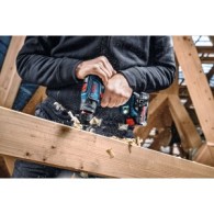 Bosch EXSB18V-90 Masina de gaurit 18V, 65Nm + 2 acumulatori EXBA18V-80 + incărcător rapid GAL 12V + L-BOXX