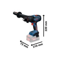 Bosch EXSB18V-150 (solo) Masina de gaurit 18V, 150Nm + L-BOXX, fara acumulator in set
