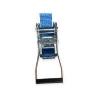 Chinga ancorare parte lunga, LC 2500/5000 daN, 10m, albastru, latime 50mm