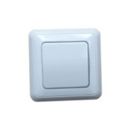 Buton cu revenire 1pol, 1 cale, 230V, 80x80x30mm