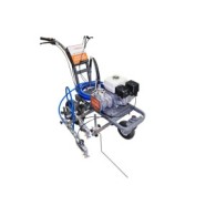 Echipament airless pentru trasat marcaje rutiere - Complet Echipat - 1/4", 2 pistoale, 1.8L/min, 5.5hp Honda - CNO-APSR-Duo-Hond