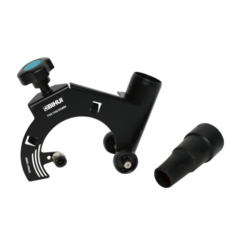 Sistem protectie si extractie praf cu role, pentru taieri cu polizor unghiular 115-125mm - BIHUI-DCFB5