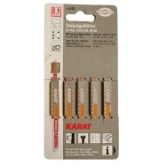 Hawera Set 5 panze 544 KARAT pentru lemn, metal, plastic, 100x75mm