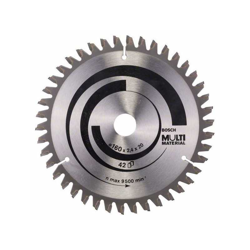 Bosch Panza ferastrau circular Multi Material, 160x20x2.4mm, 42T, reductie 16mm