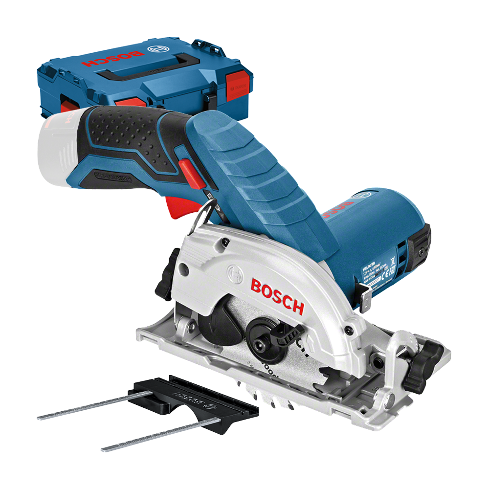 BOSCH GKS 12V-26 (SOLO) Ferastrau circular Li-Ion + L-BOXX, fara acumulator in set