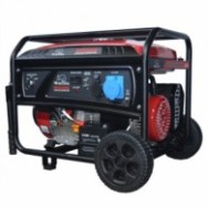 RS Generator de curent BISONTE SK5500E putere maxima 5,5 KW 230V pornire electrica si roti