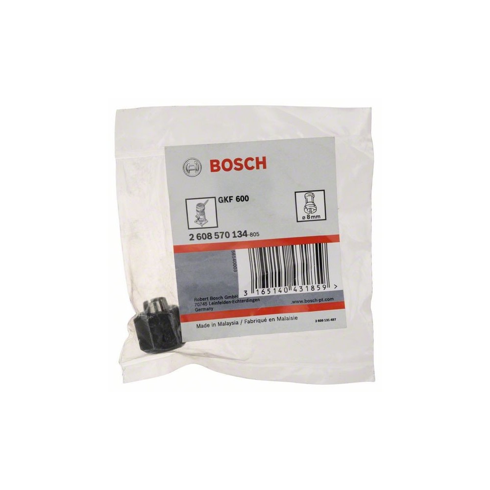 Bosch Bucsa elastica fara piulita de strangere 8mm pentru GFK, GLF