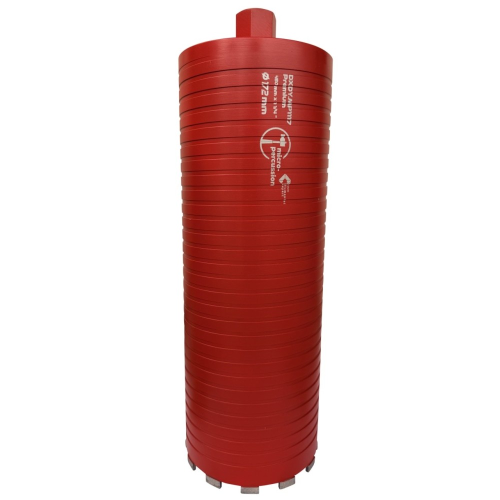 Carota diamantata cu micro-percutie pt. beton armat diam. 172 x 450 (mm) - Super Premium - DXDY.MP1117.172