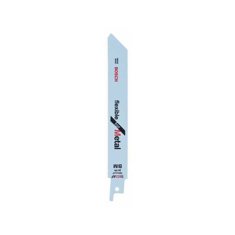 Bosch Set 5 panze ferastrau sabie S 922 AF Flexible for Metal, 150mm