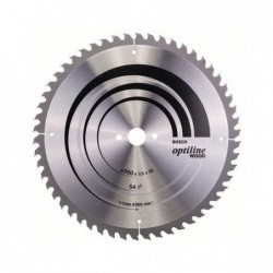 Bosch Panza ferastrau circular Optiline Wood, 350x30x3.5mm, 54T