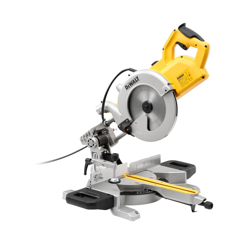 DEWALT DWS778-QS Ferastrau circular stationar cu sanie de glisare 1850 W, Ø250