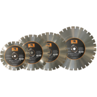 RS Disc Bisonte diamantat segmentat, pentru asfalt, beton proaspat (sapa), beton, Ø 450mm