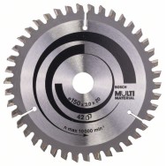 Bosch Panza ferastrau circular Multi Material, 150x20x2mm, 42T, reductie 16mm