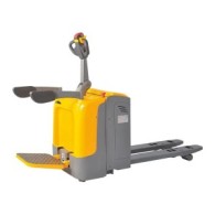 Transpalet electric cu platforma suport pentru utilizator, XILIN CBD20R-II (2.0T, 550X1150mm, Li-Ion)