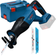 BOSCH GSA18V-280 (SOLO) Ferastrau sabie brushless Li-Ion + Valiza L-BOXX, fara acumulator si incarcator in set