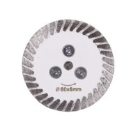 Disc diamantat DiStar LevelCut pentru gresie portelanata, placi dure 60*6mm x M14 Premium - DiStar-80115429032