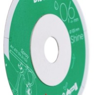Disc diamantat DiStar Shine ultra-subtire (0.6mm) pt. Gresie portelanata, placi ceramice - 125x22.23 (mm) Super Premium - DiStar