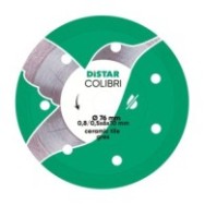 Disc diamantat Colibri subtire pt. mini-polizoare, pt. portelan, 76x0,8x10 (mm) Premium - DiStar-11139053029