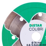 Disc diamantat Colibri subtire pt. mini-polizoare, pt. portelan, 76x0,8x10 (mm) Premium - DiStar-11139053029