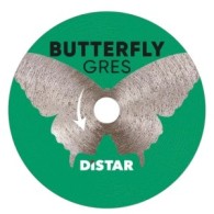 Disc diamantat Butterfly ultra-subtire pt. mini-polizoare, pt. portelan, 45x0,6x5,8 (mm) cu ax prindere 3.2-3.0F, Premium - DiSt