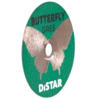 Disc diamantat Butterfly ultra-subtire pt. mini-polizoare, pt. portelan, 45x0,6x5,8 (mm) cu ax prindere 3.2-3.0F, Premium - DiSt