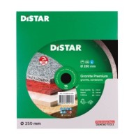 Disc diamantat DiStar Granite pt. Granit, marmura, placi ceramice - 250x25.4 (mm) Premium - DiStar-11320061019