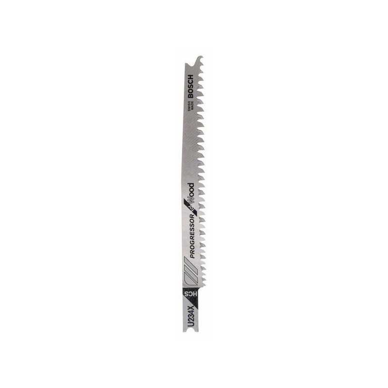 Bosch Set 3 panze ferastrau vertical U 234 X Progressor for Wood, 108mm