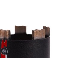 Carota diamantata RS-X pt. beton si beton armat - 5 segmenti turbo diam. 72mm, ax M16/M18 (burghiu de centrare inclus) - Premium