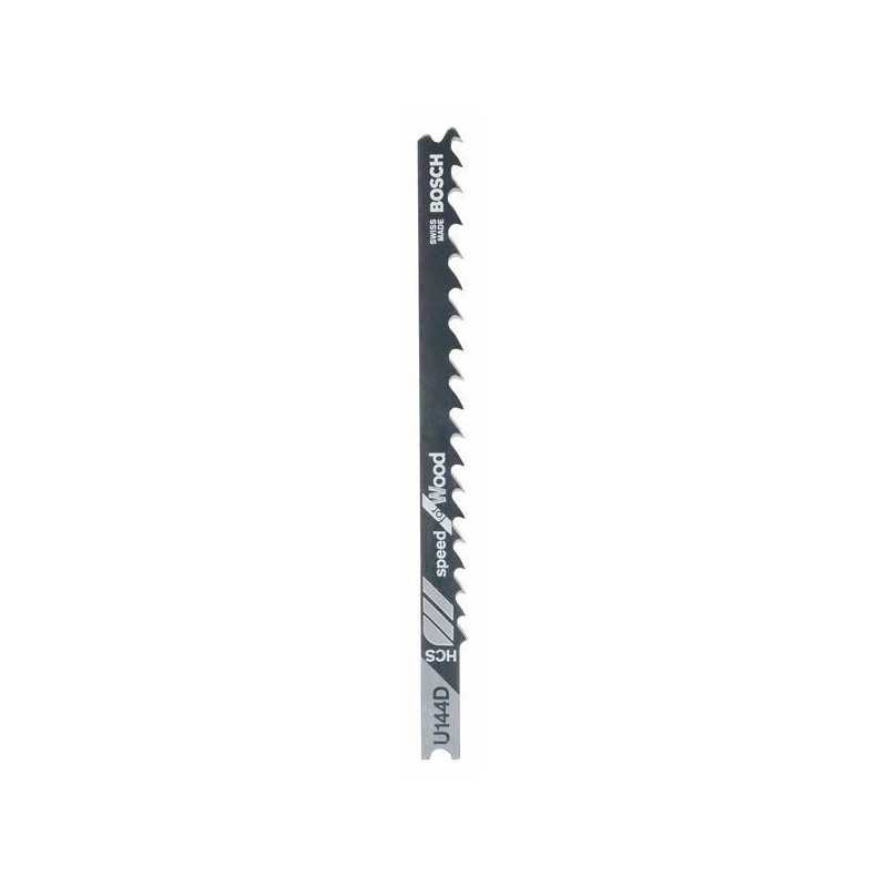 Bosch Set 3 panze ferastrau vertical U 144 D Clean for Wood, 100mm