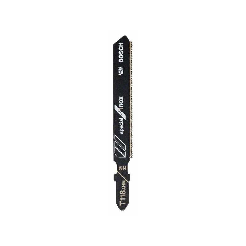 Bosch Set 3 panze ferastrau vertical T 118 AHM Special for Inox, 83mm