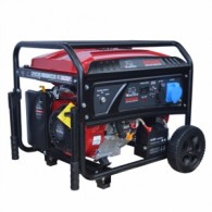 RS SK5000E Generator BISONTE max.4,8kW 230V, rezerv.25L, roti si manere incl, dem. electric., EAN CODE 7403284155054