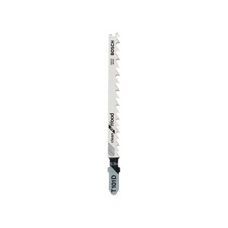 Bosch Set 5 panze ferastrau vertical T 101 D Clean for Wood, 100mm