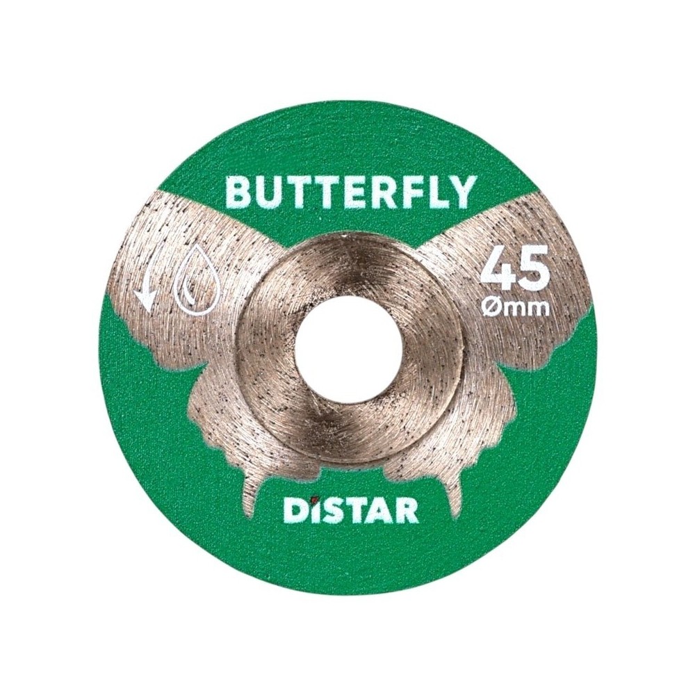 Disc diamantat Butterfly ultra-subtire pt. mini-polizoare, pt. portelan, 45x0,6x9,6 (mm) Premium - DiStar-11120159036