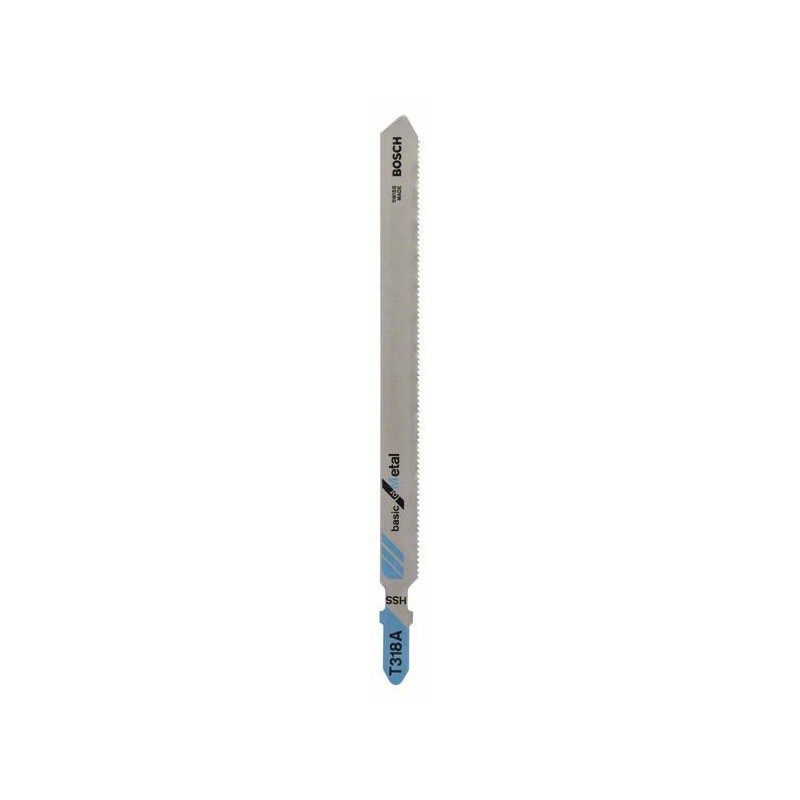 Bosch Set 5 panze ferastrau vertical T 318 A Basic for Metal, 132mm