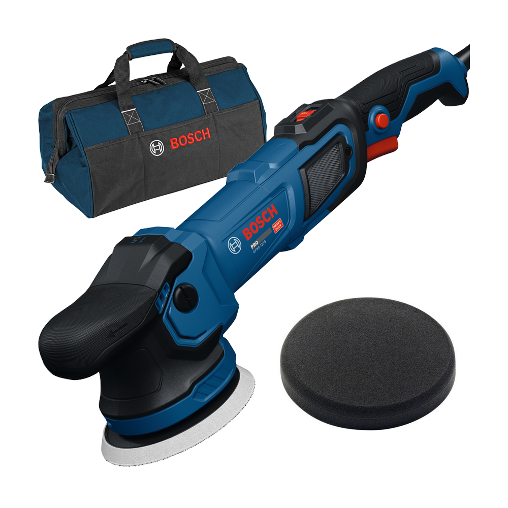 BOSCH GPX9-125S Masina de polisat 480 W + Geanta textil