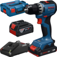 BOSCH GSR18V-52 Masina de gaurit si insurubat brushless cu 2 acumulatori Li-Ion, unul de 2Ah si unul de 4Ah, 70Nm + Incarcator 4