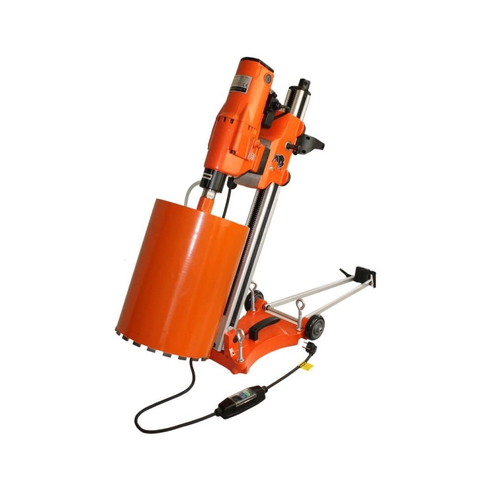 RS Masina de carotat BISONTE EC2800 230V 2800 W Ø maxim pentru carotare beton 255 mm, suport inclus